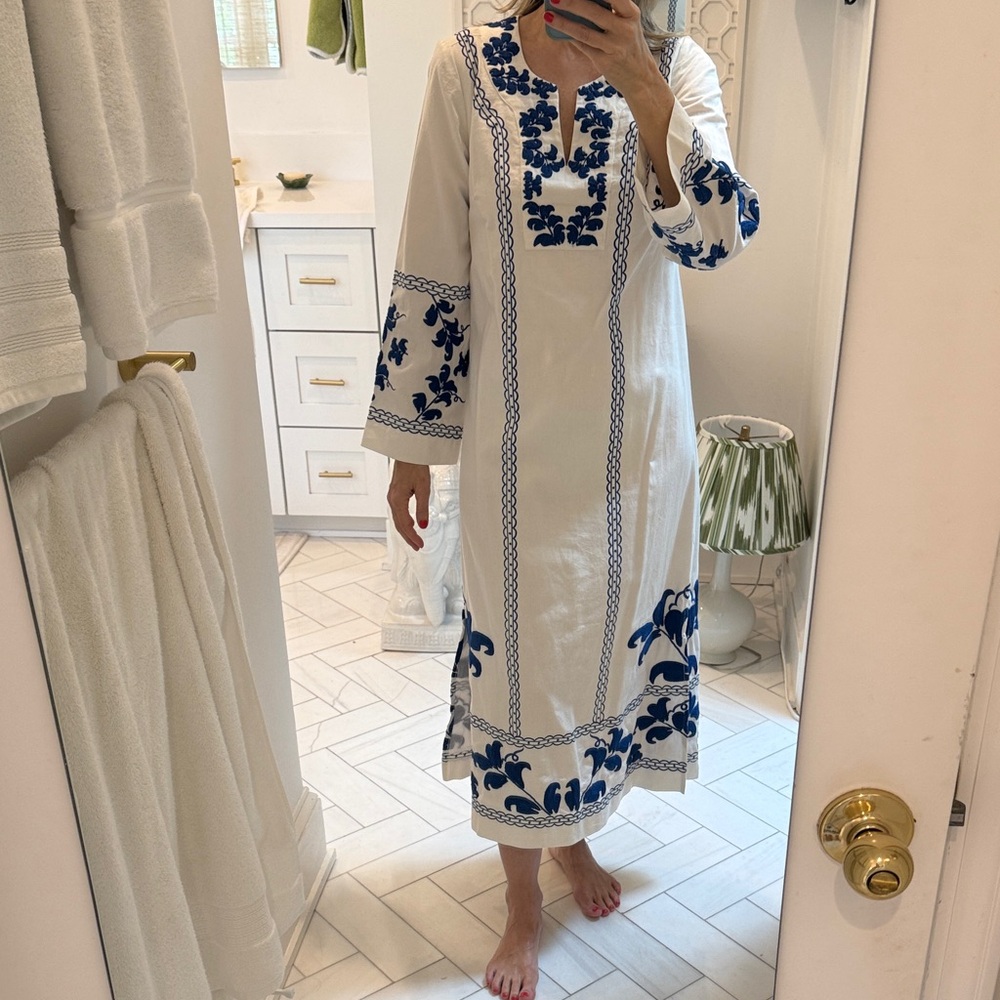 Roller Rabbit White cotton tunic dress